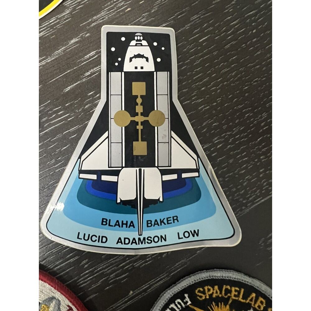 Space Shuttle Patch Pin Decal Lot, Apollo, Space Lab, Challenger, Columbia - Picture 10 of 16